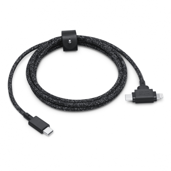 Native Union Belt Cable Duo USB-C to Lightning and USB-C Cable