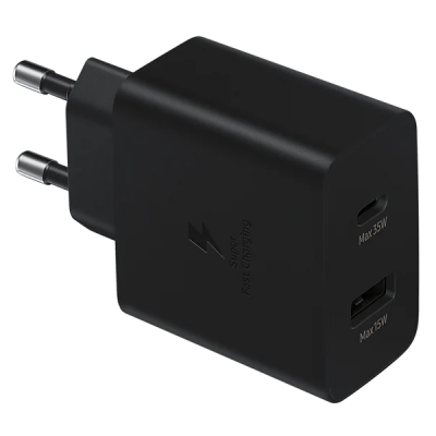 35 W Dual Port Charger (C Max 35 W, A Max 15 W, cable not included)