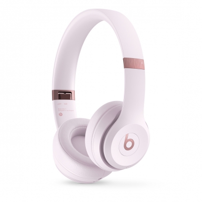 Beats Solo 4 — On-Ear Wireless Headphones – Cloud Pink