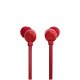 JBL TUNE 310C USB-C Wired Earphones red