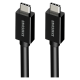 Type-C to C Cable Black